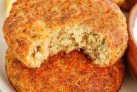 Crispy Air-Fried Salmon Cakes