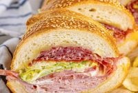 The Zesty Grinder Salad Sub