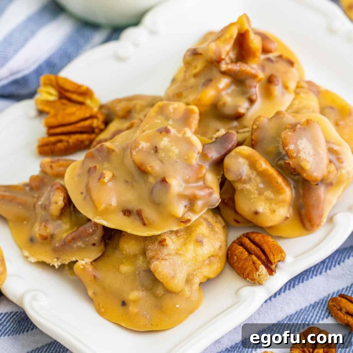 Decadent Southern Pecan Pralines 1 featured 105309