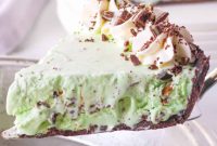 Mint Chocolate Dream Pie