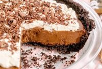 Decadent Chocolate Silk Pie
