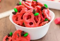 School Bell Chocolate Pretzel Treats