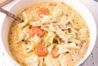 Velvety Chicken Noodle Comfort