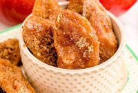 Crispy Air-Fried Apple Sticks