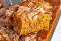 Pumpkin Spice Sinkhole Cake