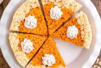 Pumpkin Spice Crispy Squares