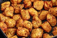 Crispy Air Fried Chicken Bites