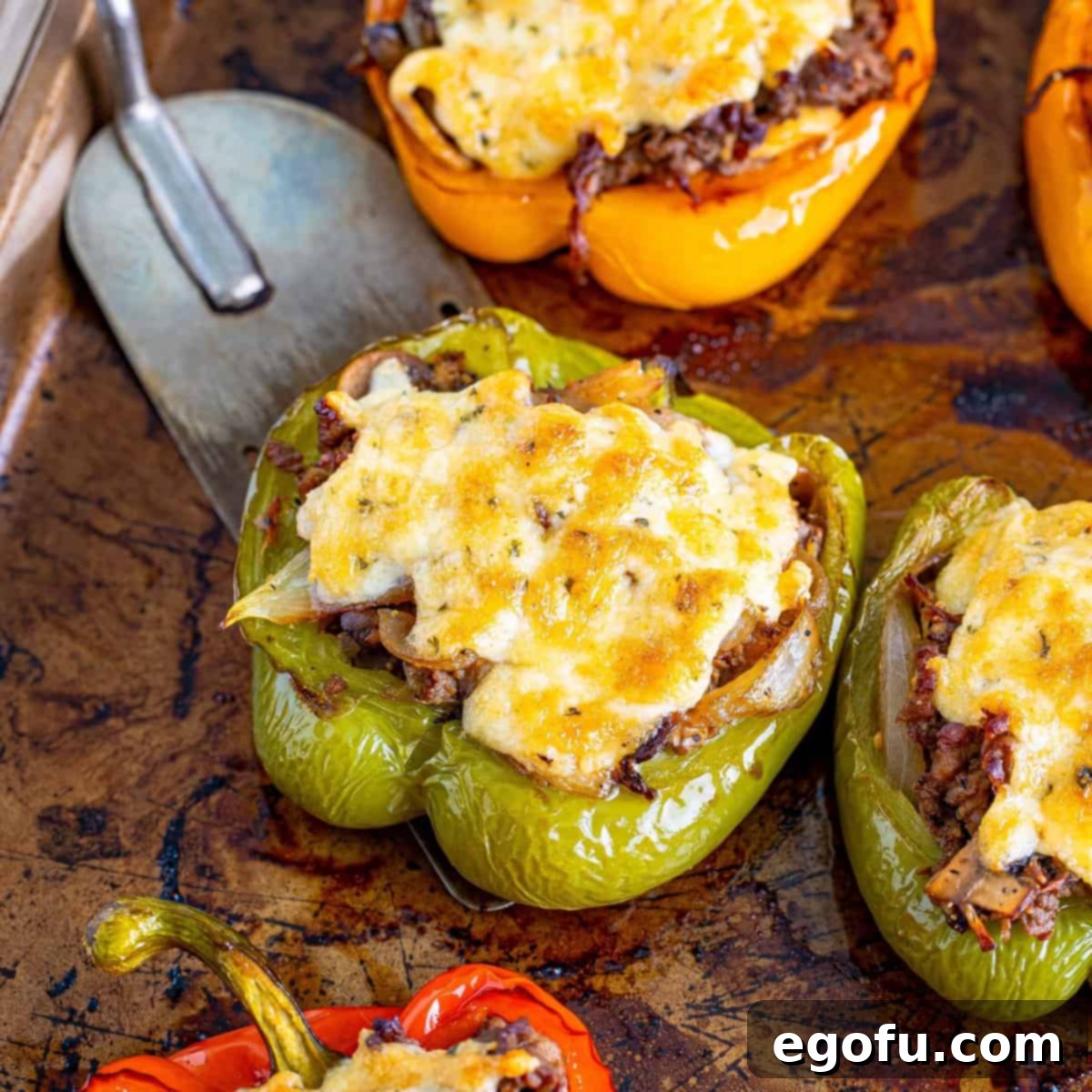 Philly Cheesesteak Pepper Boats 1 featured 116123