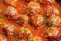 Savory Rice-Studded Meatballs