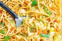Homestyle Chow Mein Bake