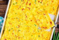 Baked Sheet Pan Eggs