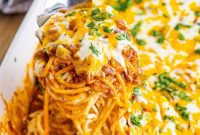 Zesty Million Dollar Spaghetti Casserole