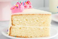 Fluffy Homemade White Cake