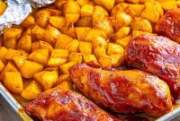 One-Pan BBQ Chicken Dinner