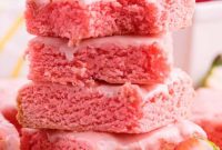 Strawberry Swirl Brownie Bliss