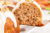 Decadent Spiced Carrot Bundt Cake