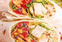 Zesty Southwest Chicken Wraps