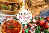 Southern Pecan Chewies for Weekend Potluck #587