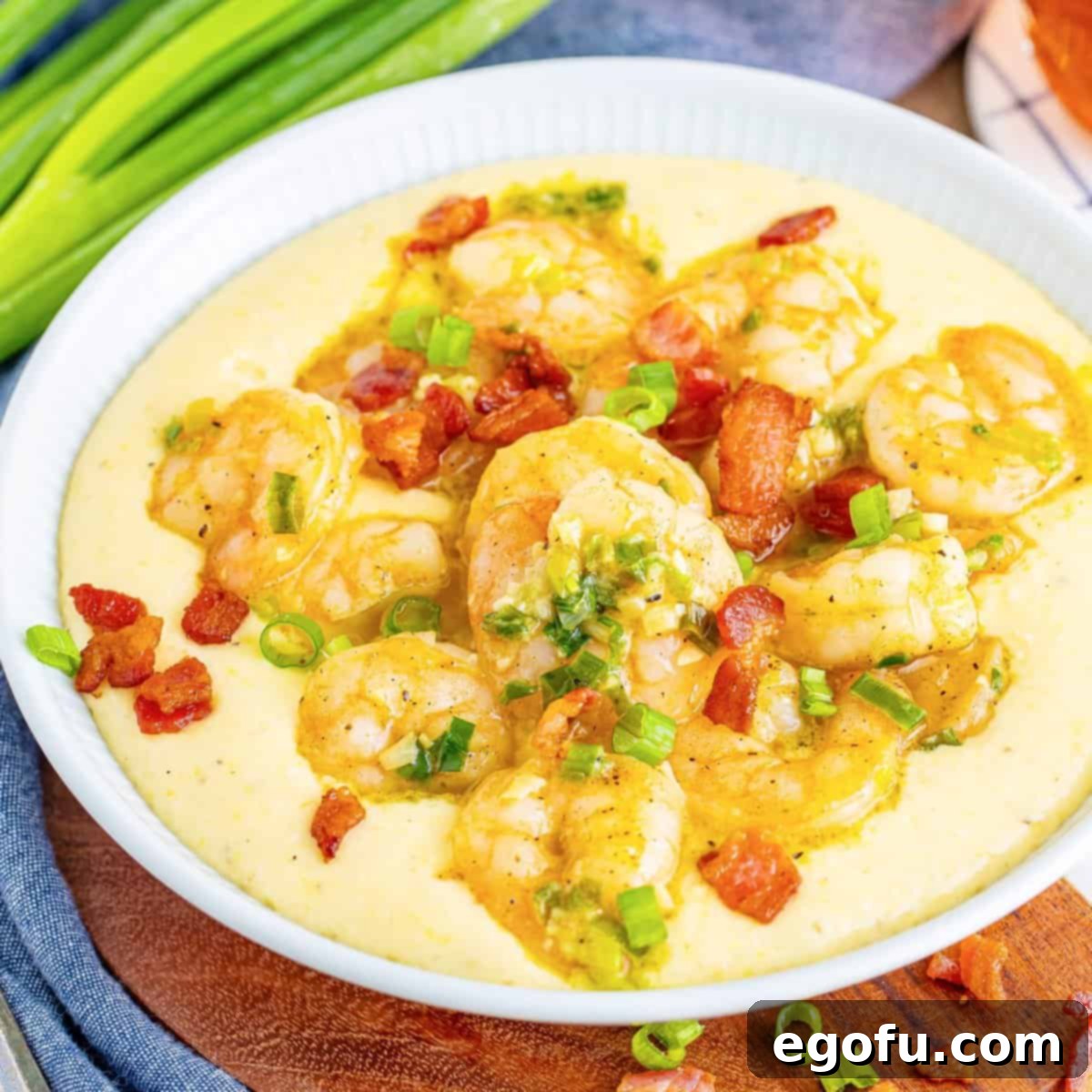 Bayou Bounty Shrimp and Grits 1 featured 133110