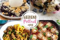 Perfectly Simple Blueberry Crisp