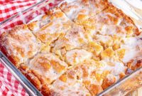 Golden Apple Pie Butter Swim Biscuits