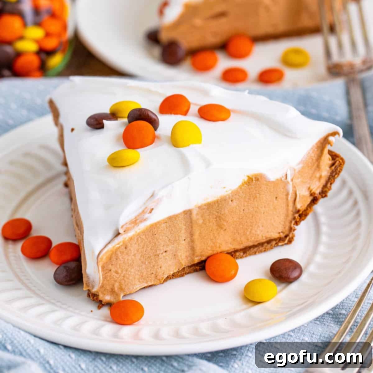 Creamy No Bake Chocolate Peanut Butter Bliss Pie 1 featured 141128