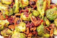 Crispy Holiday Brussels Sprouts