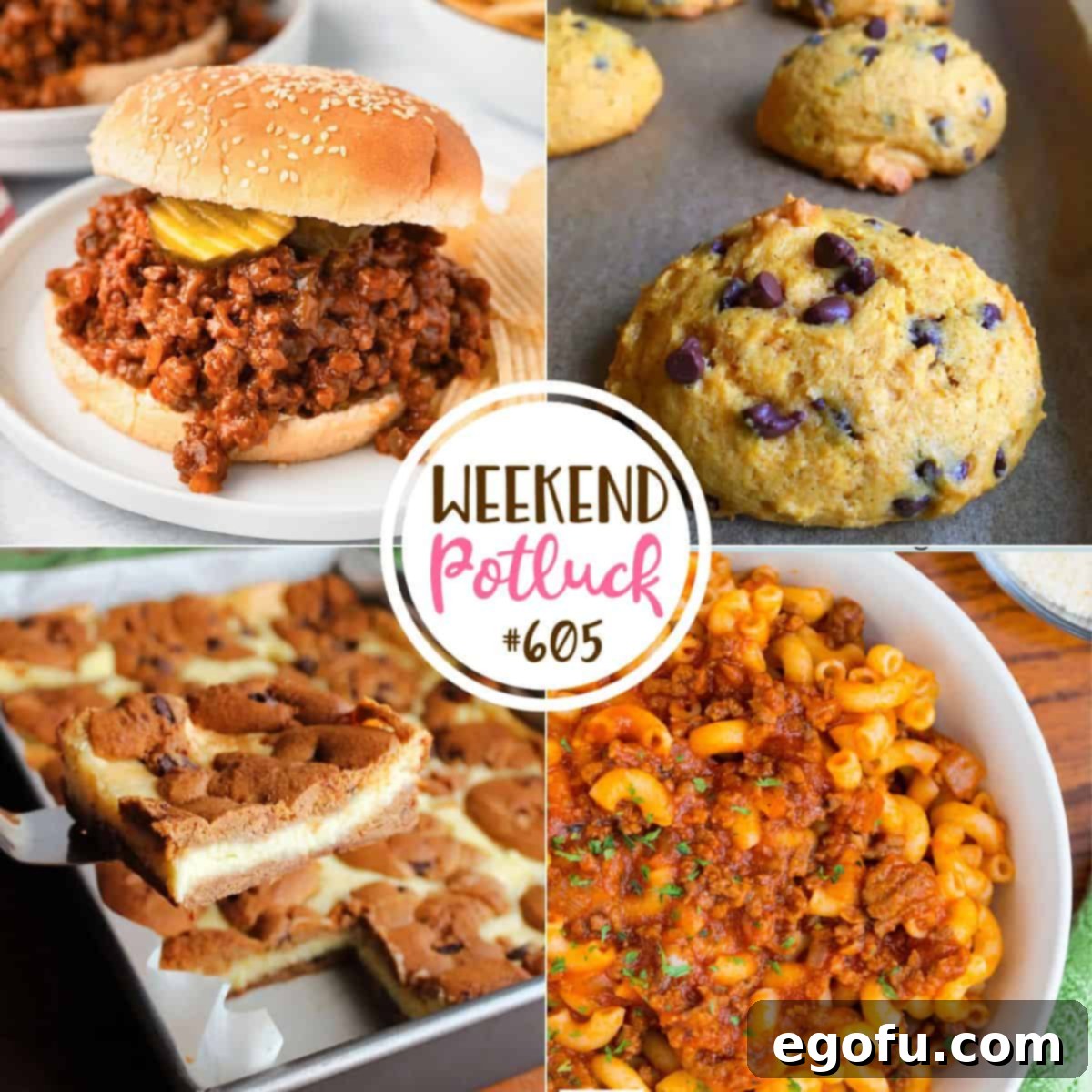 Old-Fashioned Sloppy Joes - Weekend Potluck #605 1 featured 143165