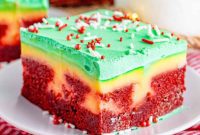 Merry Red Velvet Poke Cake