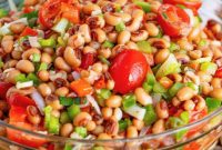 Zesty Black Eyed Pea Salad