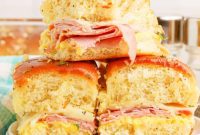 Zesty Honey Mustard Ham Sliders