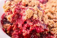 Golden Raspberry Crumble