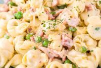 Rich Tortellini Carbonara