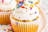 Festive Confetti Cupcakes