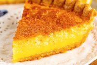 Southern Comfort Buttermilk Pie