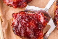 Smoky Barbecue Roasted Chicken Thighs