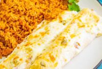 Date Night White Chicken Enchiladas