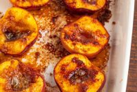 Warm Baked Peaches