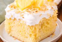 Sun-Kissed Hawaiian Poke Cake