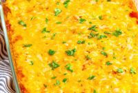 Cheesy Chicken Enchilada Fiesta