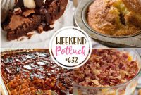 Fudgy Chocolate Brownie Pie – Weekend Potluck #632