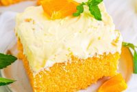 Zesty Orange Poke Cake