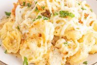Indulgent Chicken Alfredo Tortellini
