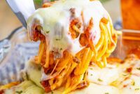 Date Night Baked Spaghetti