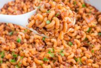 Hearty Beef and Macaroni Bake