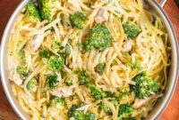 Creamy Chicken & Broccoli Alfredo