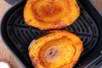 Perfectly Roasted Air Fryer Acorn Squash