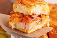 Zesty BBQ Chicken Sliders