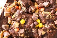 Peanut Butter Avalanche Cake