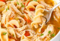 Instant Pot Chicken Noodle Bliss